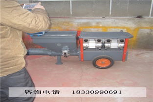 圖木舒克新款膩子砂漿噴涂機 革新施工工藝的卓越之選